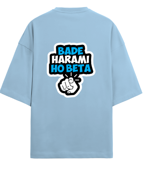 "bade harami ho beta" fingure pointing at you Graphic T-Shirt